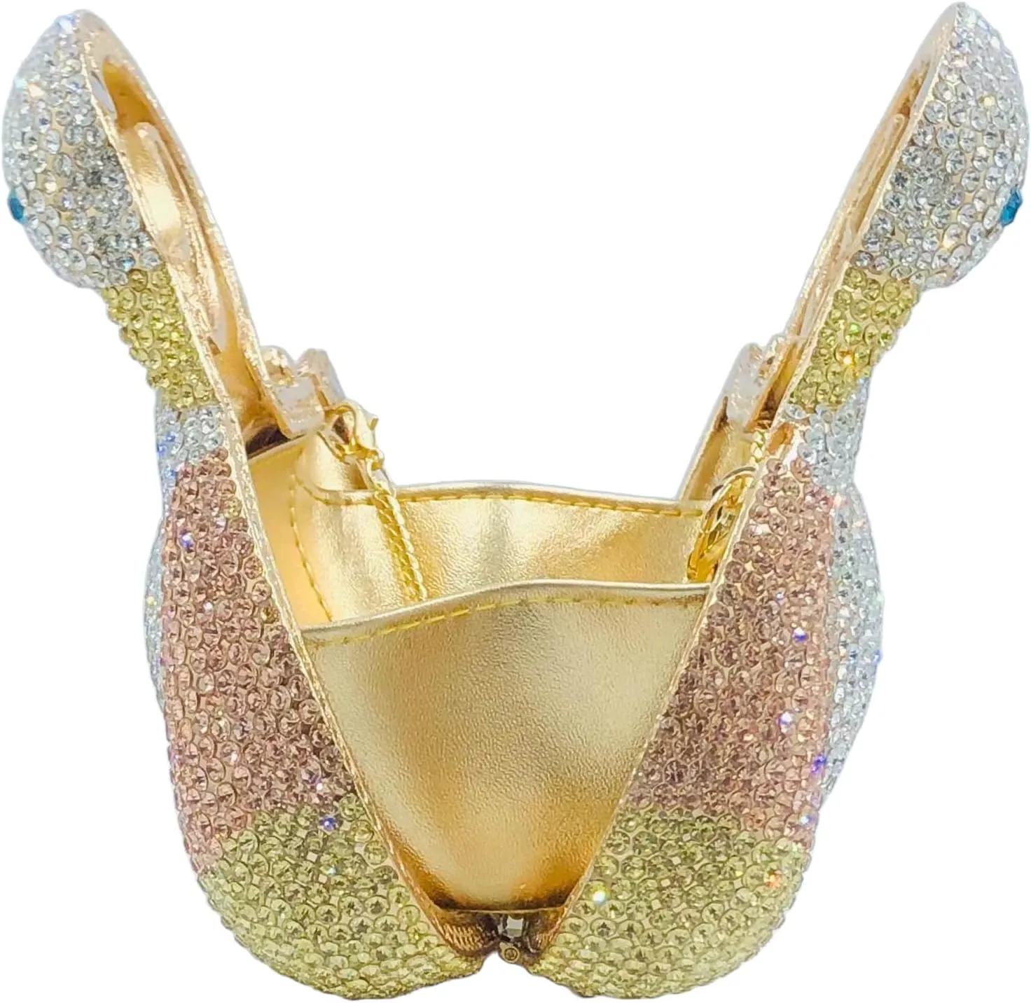 Novelty Swan Crystal Clutch Women Evening Bag and Clutches Party Prom Wedding Handbags Rhinestone Clutch Purses,Mini