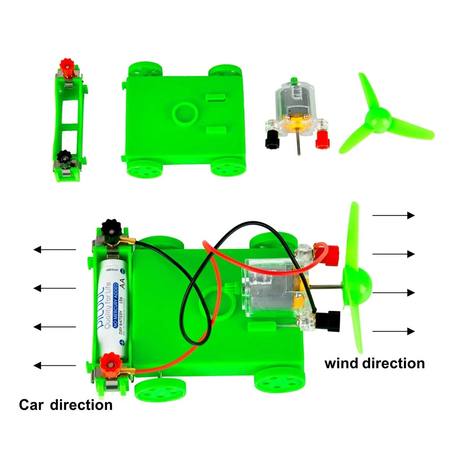 OSOYOO Science Electricity and Magnetism Experiment Set for Students in Grades 3-9