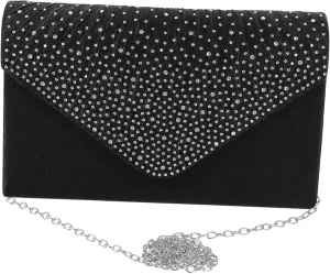 PartyKindom Wedding Clutch Bag Evening Purses for Women Bridal Bag Fashion Purses Dress for Wedding