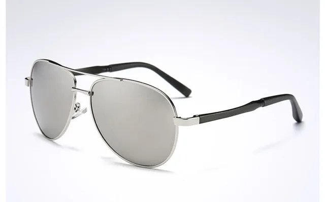 Polarized Aviator Style Sunglasses uV Resistant Silicone Nosepads