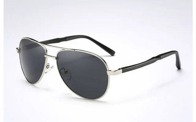Polarized Aviator Style Sunglasses uV Resistant Silicone Nosepads