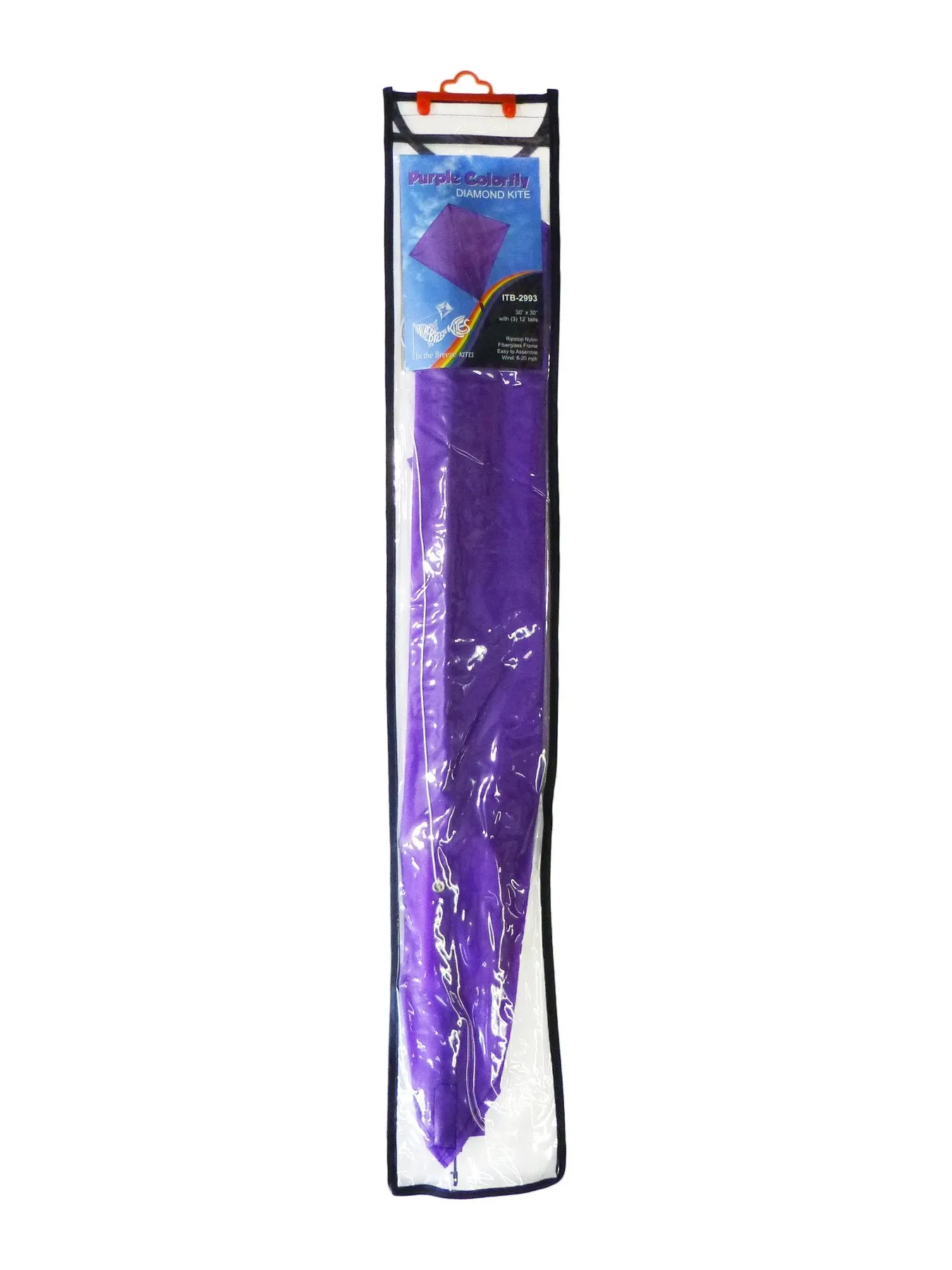 Purple 30" Diamond Kite