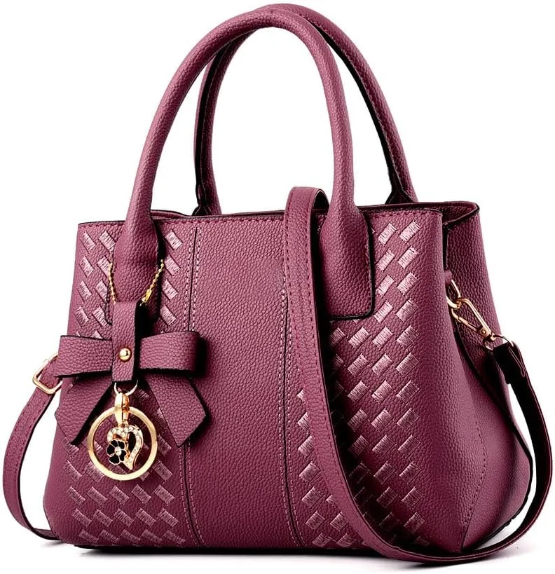 Purses and Handbags for Women Fashion Leather Crossbody Shoulder Bags Stylish Designer Satchel Tote Handle Bag