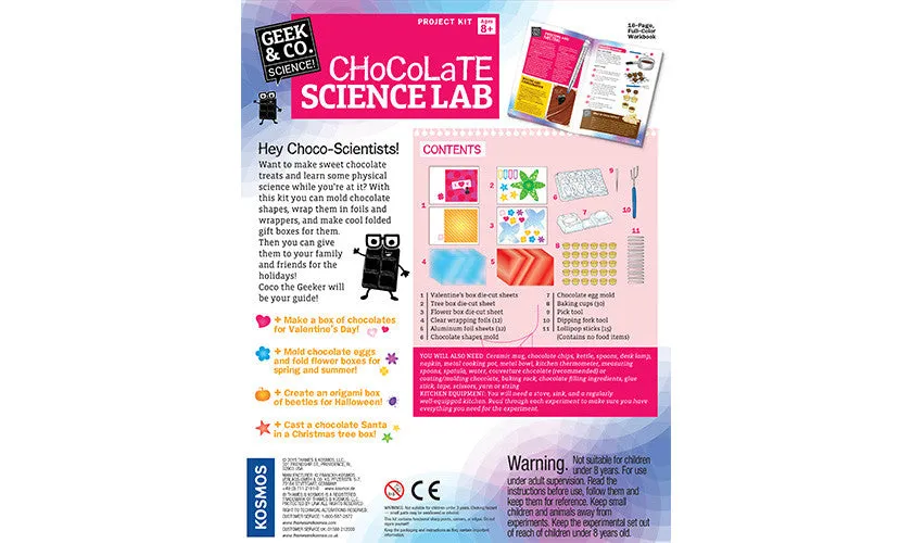 "Chocolate Science Lab" - Science Kit