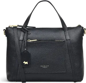 RADLEY London Portman Womens Small Leather Ziptop Satchel Bag