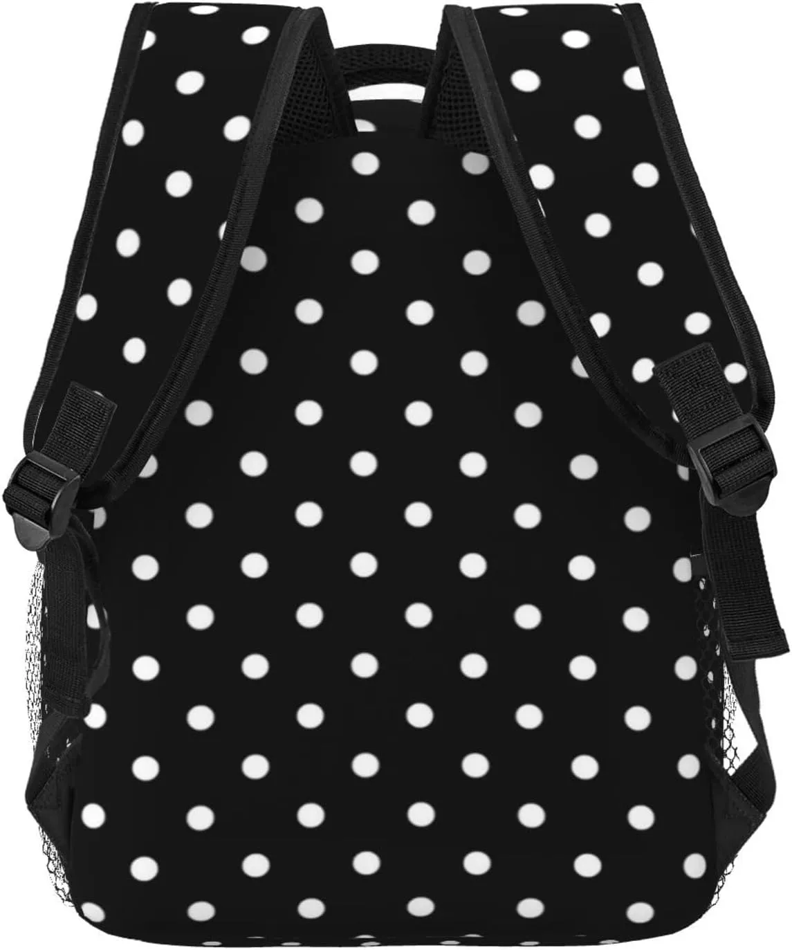 Rainbow Polka Dot Backpack,Cute Bookbags Laptop Bag Shoulder Bags Travel Hiking Camping Daypack for Men Women