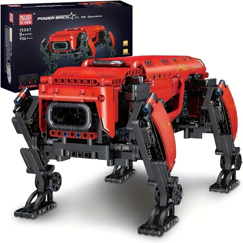 RC Motorized Big Dog Robot Build Play  Gift