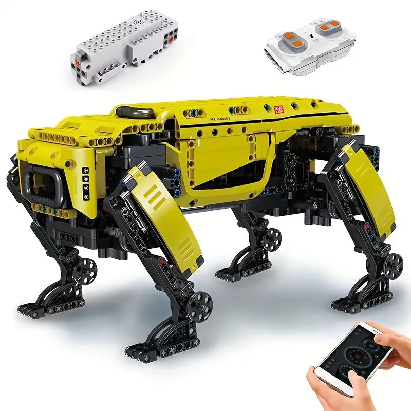 RC Motorized Big Dog Robot Build Play  Gift