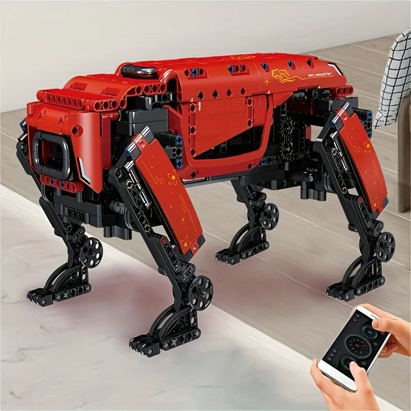 RC Motorized Big Dog Robot Build Play  Gift