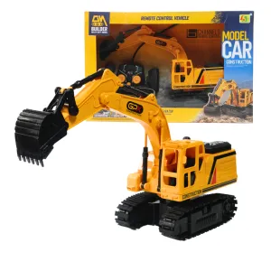 Remote Control Excavator Toy 6 Channel Rc Excavator Truck