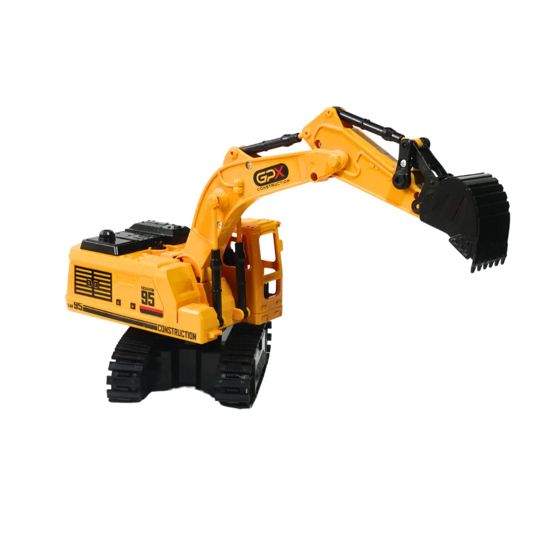 Remote Control Excavator Toy 6 Channel Rc Excavator Truck