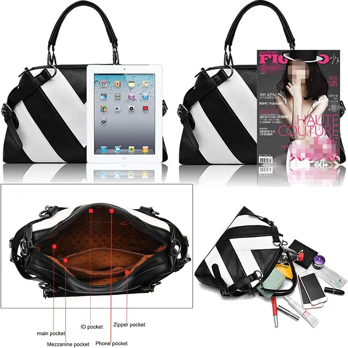 Satchel Purses and Handbags for Women Shoulder Tote Bags Satchel Crossbody Bags