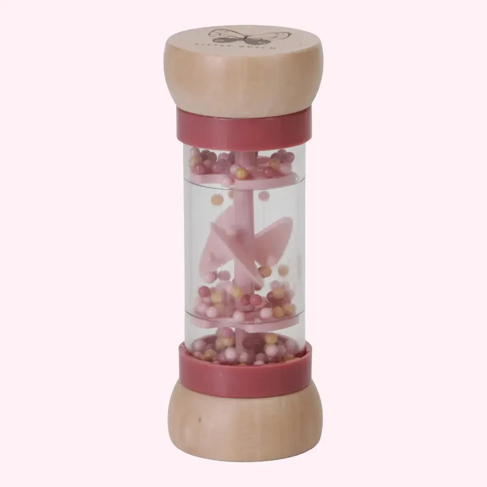 Sensory Baby Rain Rattle - Flowers & Butterflies