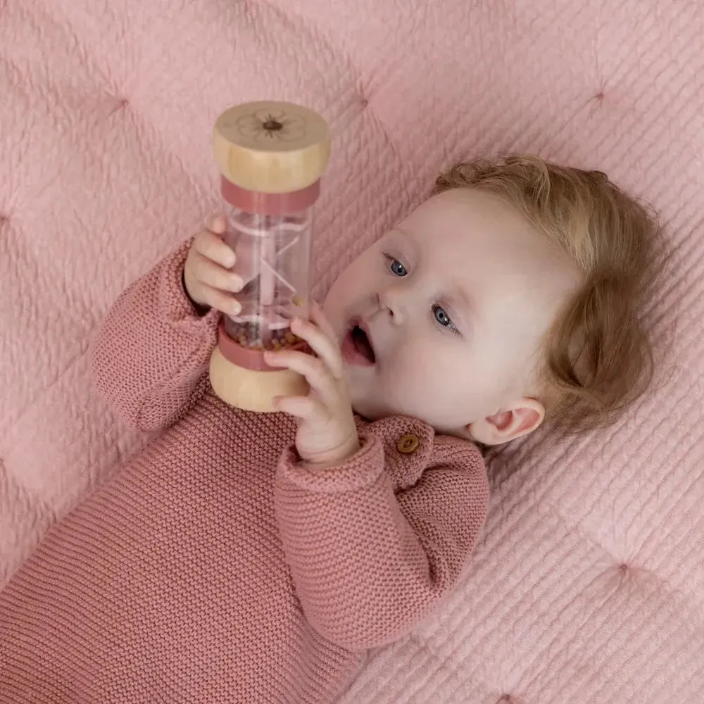 Sensory Baby Rain Rattle - Flowers & Butterflies