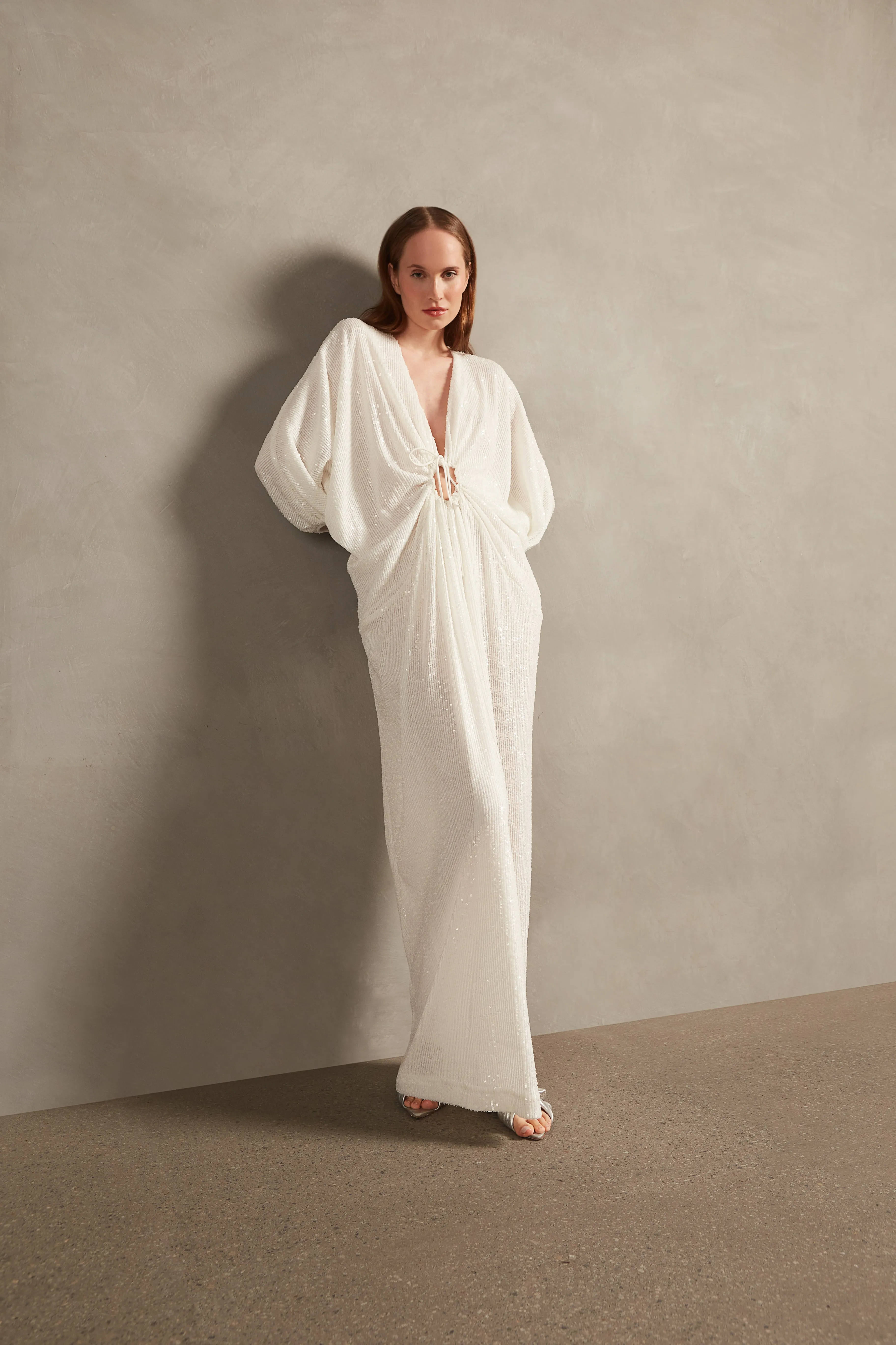 Sequins Long Kaftan