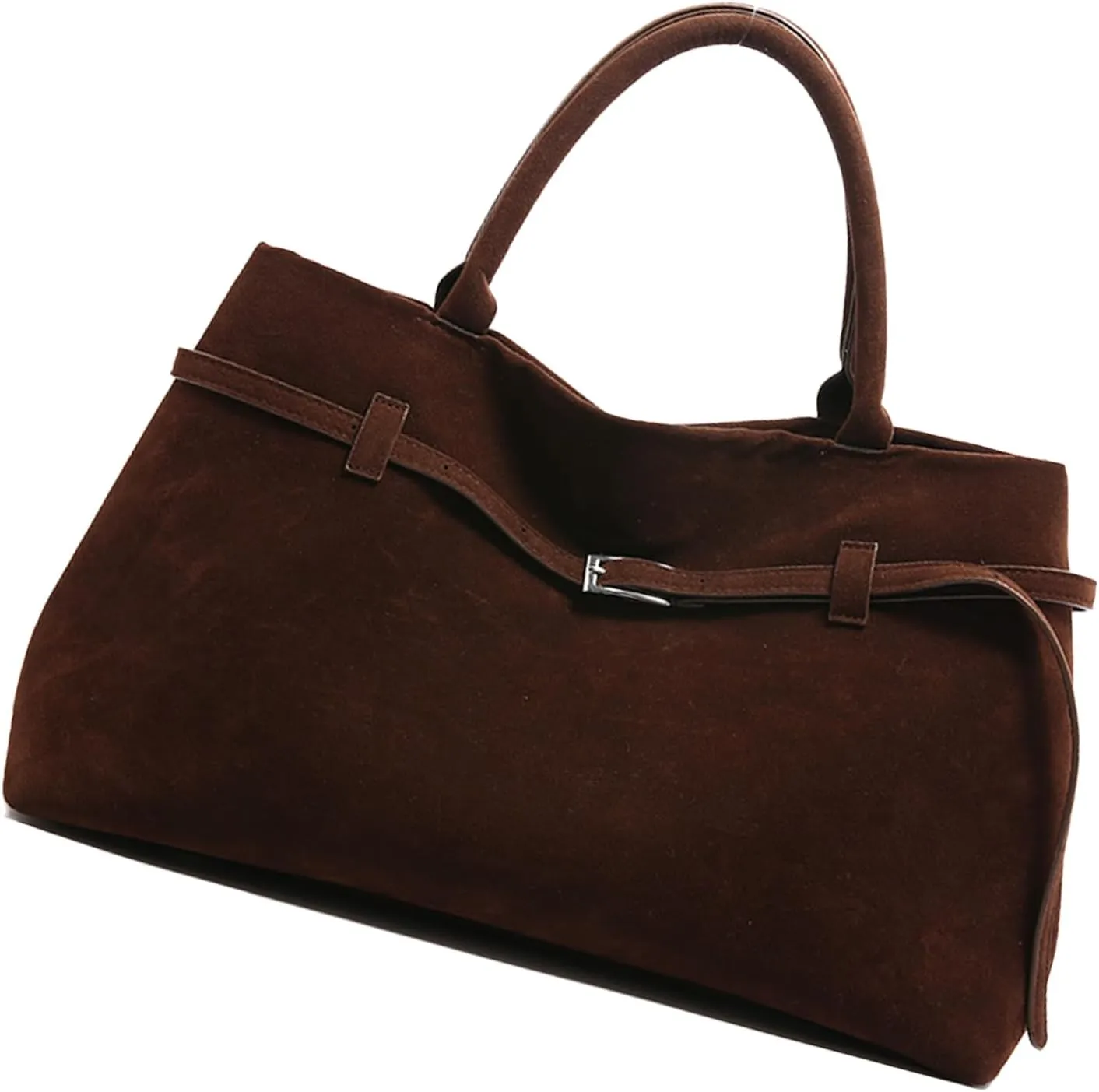 Shoulder HandbagVintage Slouchy Bag for Women Spacious Vintage Top Handle Satchel Shoulder Handbag for Travel Office