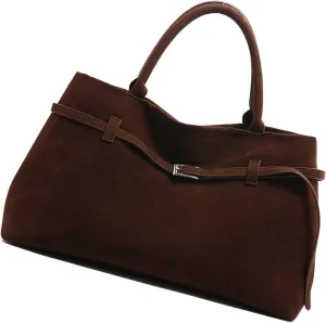 Shoulder HandbagVintage Slouchy Bag for Women Spacious Vintage Top Handle Satchel Shoulder Handbag for Travel Office