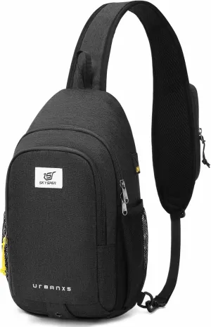 SKYSPER Sling Bag Anti Theft Crossbody Backpack RFID Lightweight Travel Shoulder Chest Bag for Hiking Walking