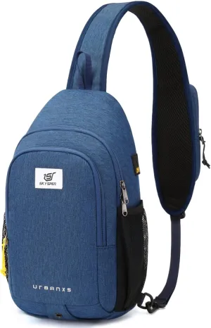 SKYSPER Sling Bag Anti Theft Crossbody Backpack RFID Lightweight Travel Shoulder Chest Bag for Hiking Walking