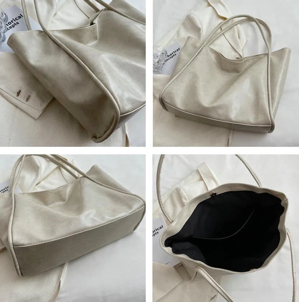 Slouchy Crescent Hobo Bags Women Trendy Satchels Crossbody Purse Shoulder Bag Cute Top-handle Travel Tote Handbag 2025