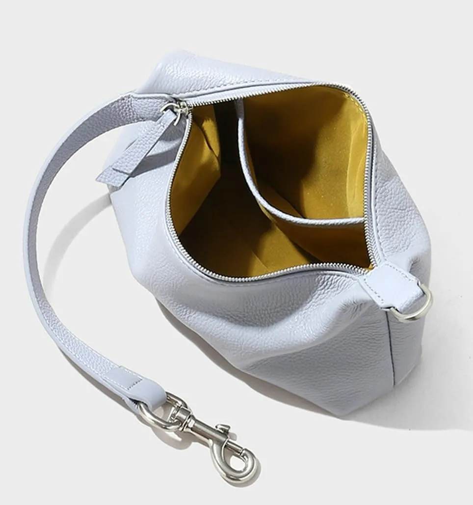 Slouchy PU Leather Crescent Hobo Bags Women Underarm Crossbody Purse Satchels Shoulder Bag Trendy Tote Handbag 2025