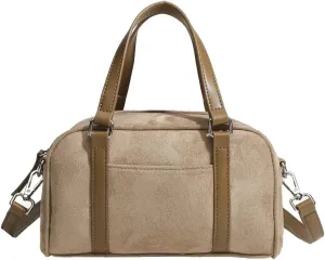 Soft Vegan Leather Satchels Bags for Women Top-Handle Tote Bags Crossbody Bag Casual Shoulder Bag Travel Work