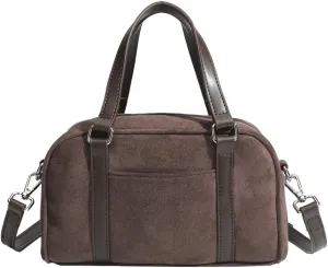 Soft Vegan Leather Satchels Bags for Women Top-Handle Tote Bags Crossbody Bag Casual Shoulder Bag Travel Work