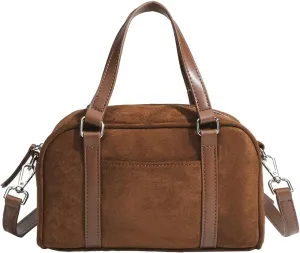 Soft Vegan Leather Satchels Bags for Women Top-Handle Tote Bags Crossbody Bag Casual Shoulder Bag Travel Work