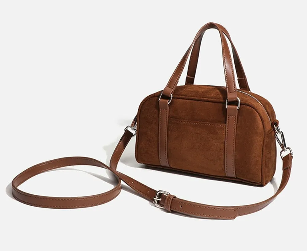 Soft Vegan Leather Satchels Bags for Women Top-Handle Tote Bags Crossbody Bag Casual Shoulder Bag Travel Work