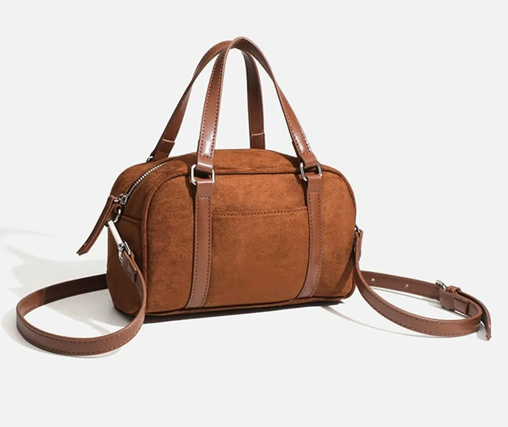 Soft Vegan Leather Satchels Bags for Women Top-Handle Tote Bags Crossbody Bag Casual Shoulder Bag Travel Work