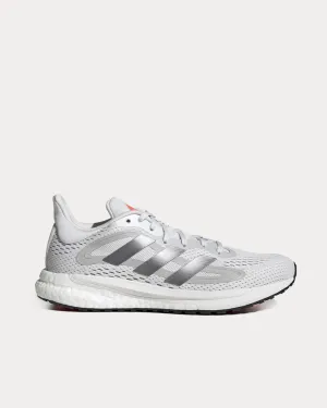 SolarGlide 4 ST Crystal White / Halo Silver / Solar Red Running Shoes