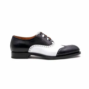 Stephen Lace Up Shoes - Black/White