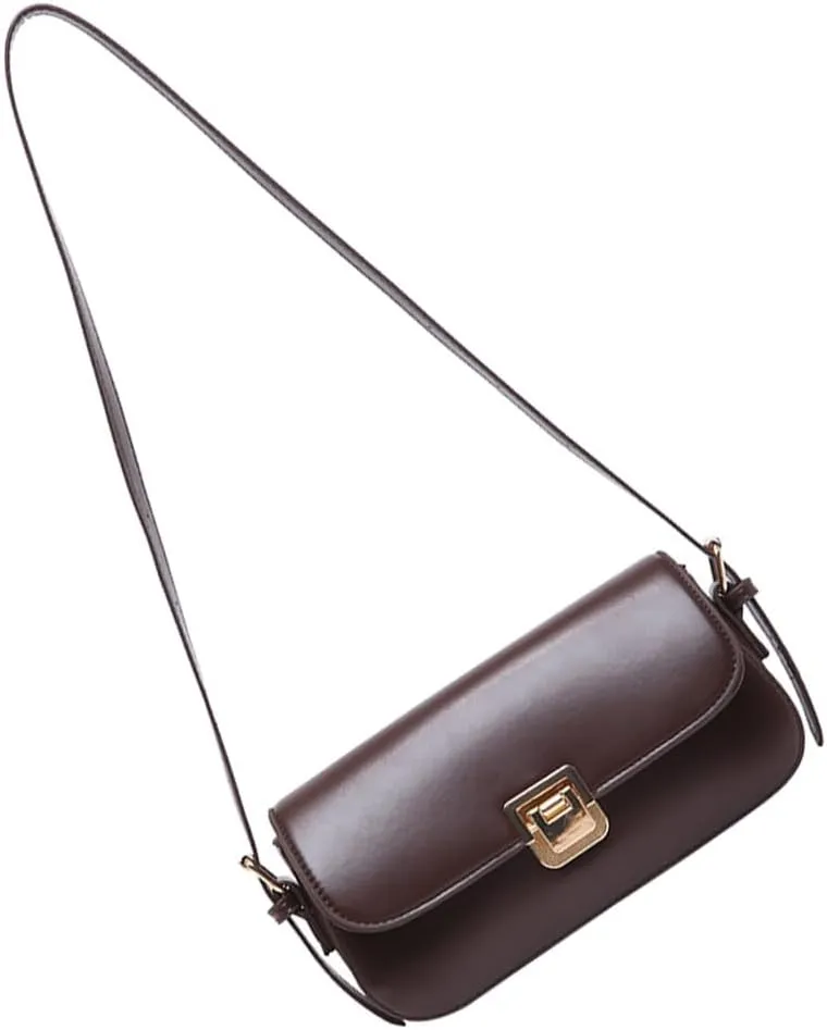 Stylish Handbag Shoulder Bags PU Leather Underarm Purse Women's Satchel Purse Suitable for Various Occasion