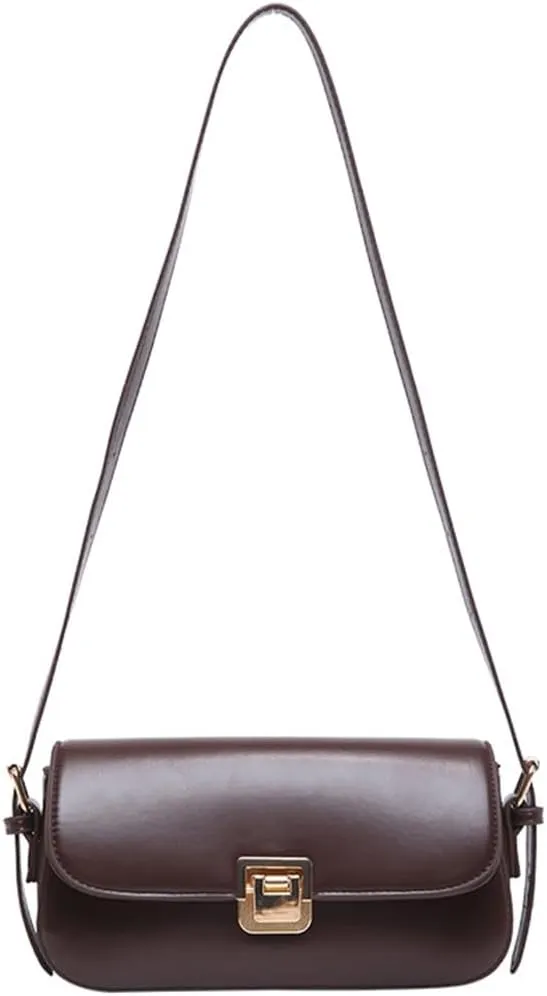 Stylish Handbag Shoulder Bags PU Leather Underarm Purse Women's Satchel Purse Suitable for Various Occasion