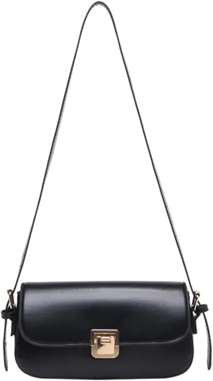 Stylish Handbag Shoulder Bags PU Leather Underarm Purse Women's Satchel Purse Suitable for Various Occasion