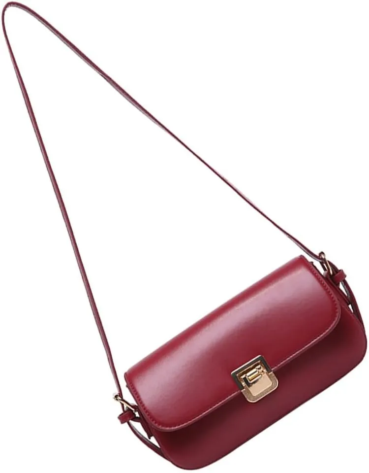 Stylish Handbag Shoulder Bags PU Leather Underarm Purse Women's Satchel Purse Suitable for Various Occasion