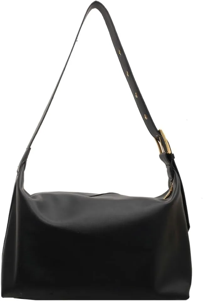 Stylish Shoulder Bag Handbag Underarm Glossy Purse Top Handle Satchels PU Leather Small Totes Women Ladies