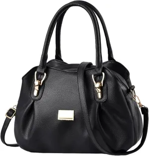 Stylish Womens Handbags Small Vegan Leather Tote Bags Crossbody Shoulder Purse Top Handle Satchels with Multi Pockets