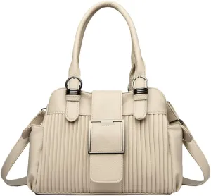 Stylish Womens Soft Handbags Large Vegan Leather Tote Bags Crossbody Shoulder Purse Top Handle Satchels 2025