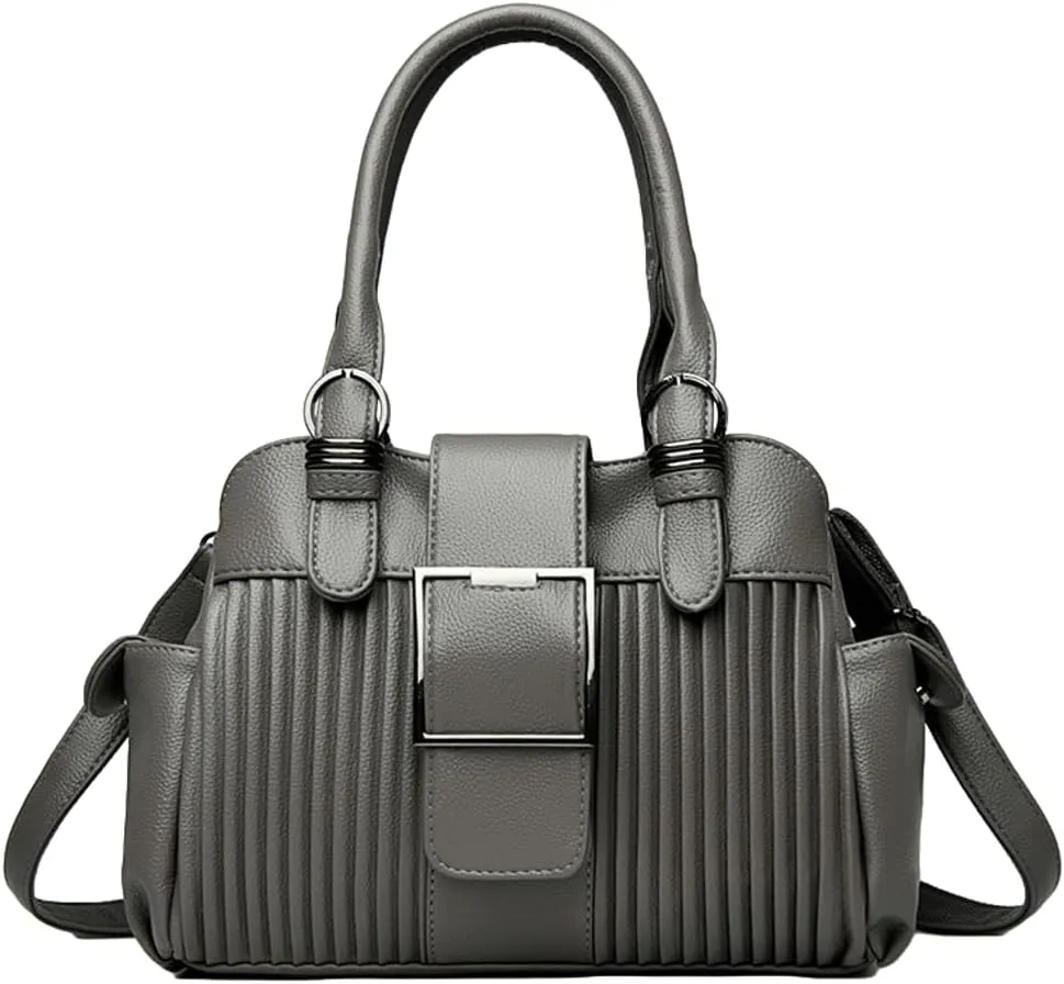 Stylish Womens Soft Handbags Large Vegan Leather Tote Bags Crossbody Shoulder Purse Top Handle Satchels 2025