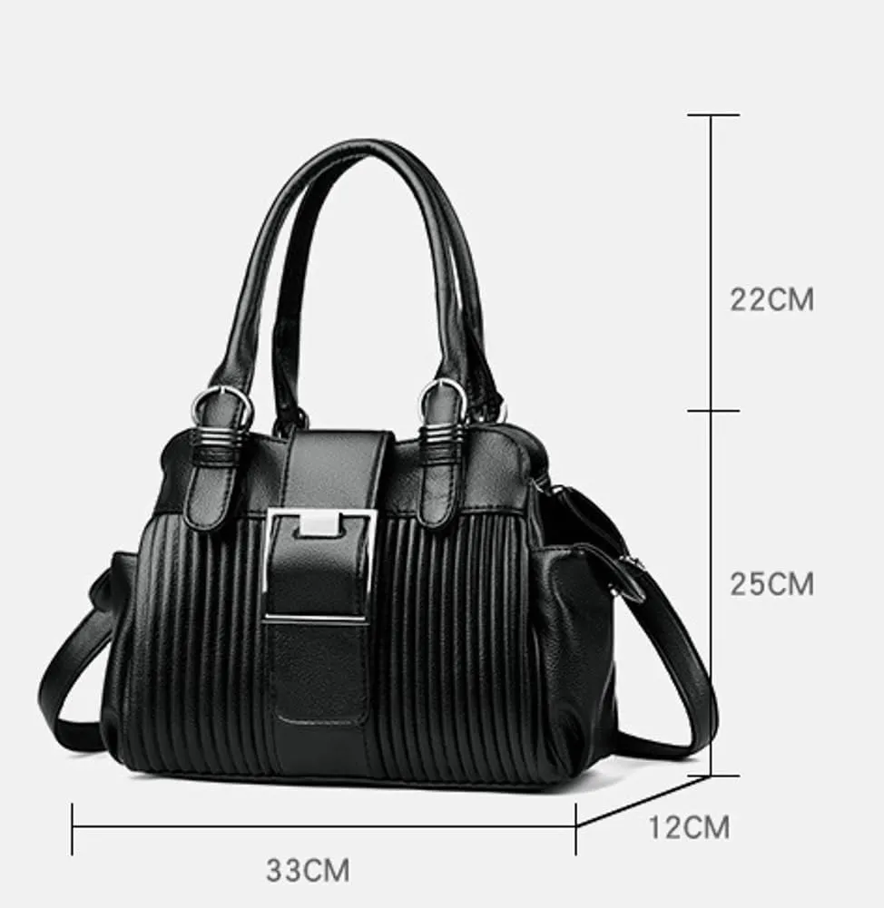 Stylish Womens Soft Handbags Large Vegan Leather Tote Bags Crossbody Shoulder Purse Top Handle Satchels 2025