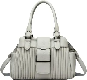 Stylish Womens Soft Handbags Large Vegan Leather Tote Bags Crossbody Shoulder Purse Top Handle Satchels 2025