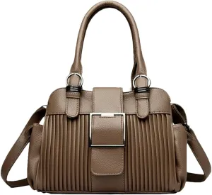 Stylish Womens Soft Handbags Large Vegan Leather Tote Bags Crossbody Shoulder Purse Top Handle Satchels 2025