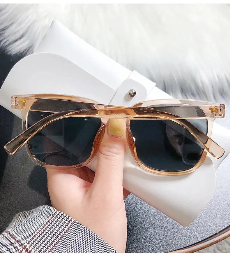 Summer Square Sunglasses for Lady Fashion Trendy Style Sun Glasses Vintage Shades Goggles UV400 Protection Streetwear Eyewear