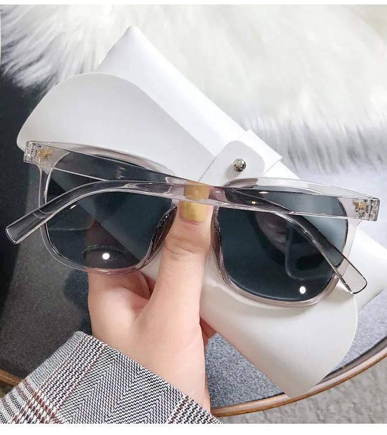 Summer Square Sunglasses for Lady Fashion Trendy Style Sun Glasses Vintage Shades Goggles UV400 Protection Streetwear Eyewear