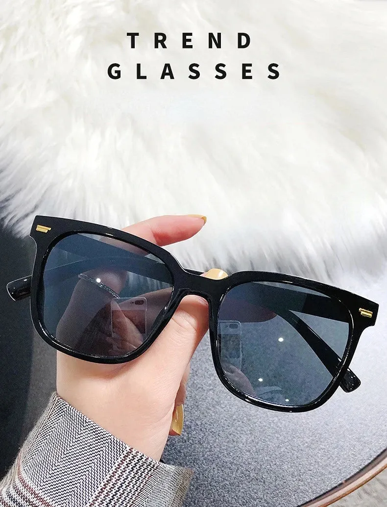 Summer Square Sunglasses for Lady Fashion Trendy Style Sun Glasses Vintage Shades Goggles UV400 Protection Streetwear Eyewear