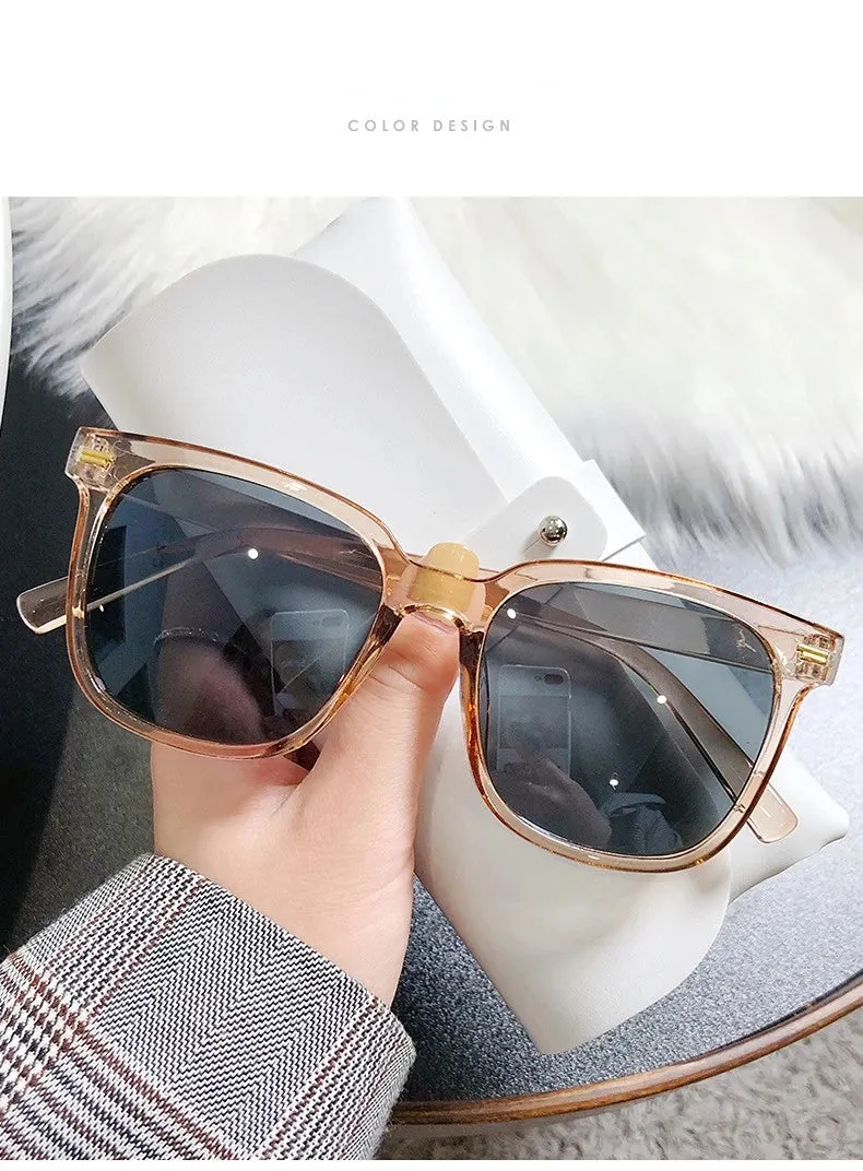Summer Square Sunglasses for Lady Fashion Trendy Style Sun Glasses Vintage Shades Goggles UV400 Protection Streetwear Eyewear