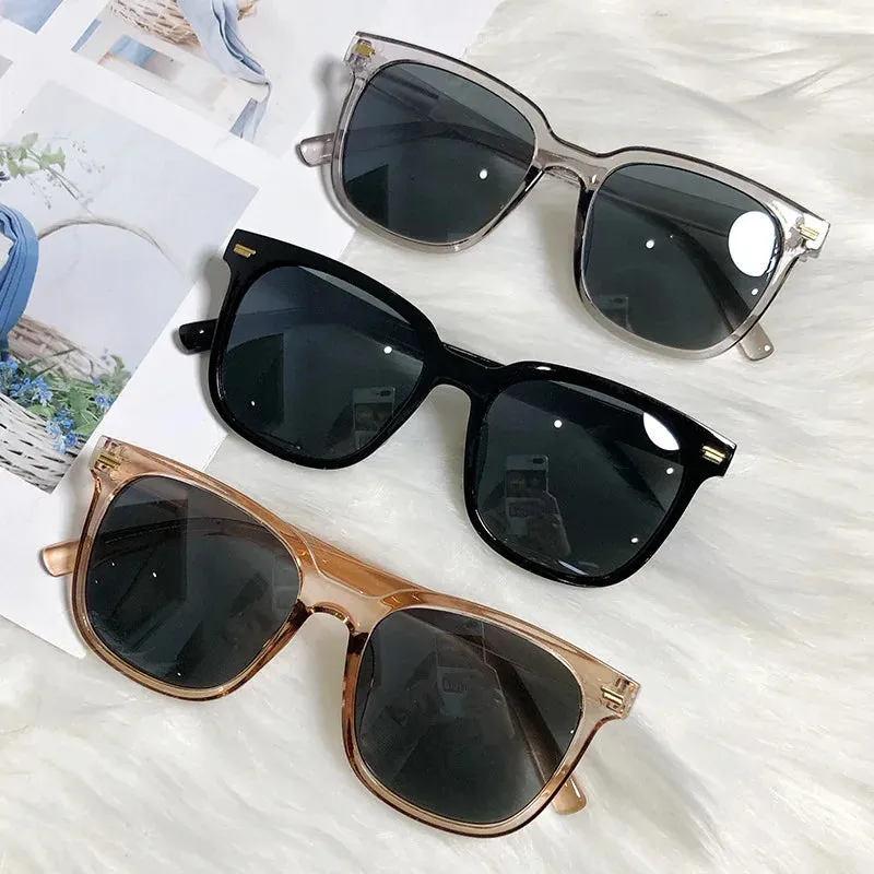 Summer Square Sunglasses for Lady Fashion Trendy Style Sun Glasses Vintage Shades Goggles UV400 Protection Streetwear Eyewear