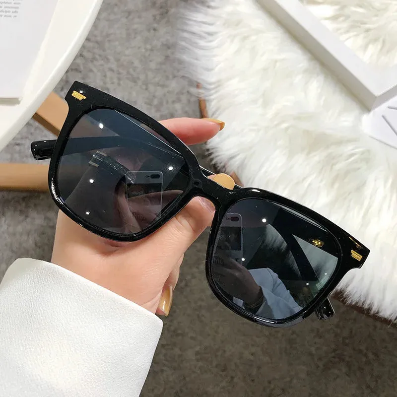 Summer Square Sunglasses for Lady Fashion Trendy Style Sun Glasses Vintage Shades Goggles UV400 Protection Streetwear Eyewear