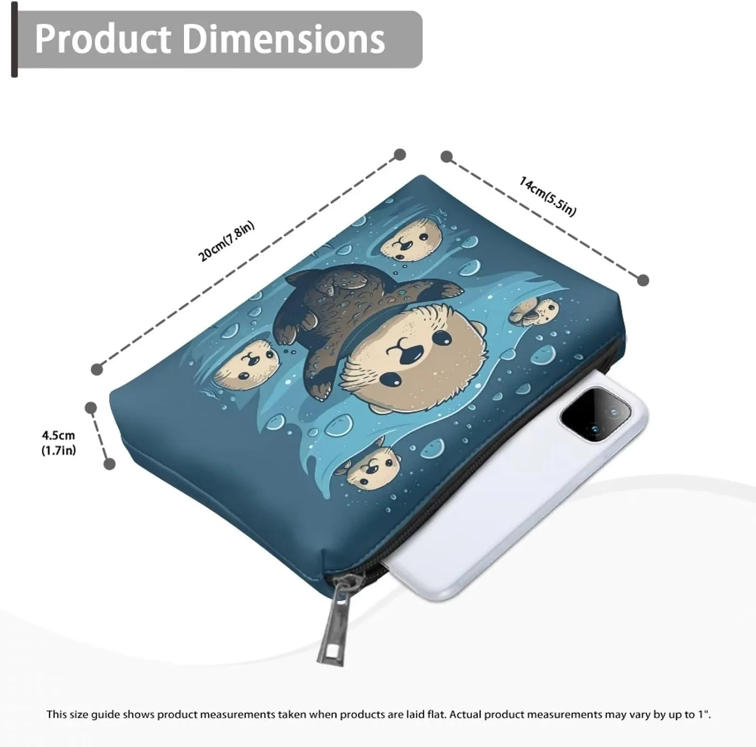 TODIYADDU Clutches for Women Evening Womens Travel Toiletry Bag Makeup Organizer Bag Travel Handbag Storage Organizer Gifts